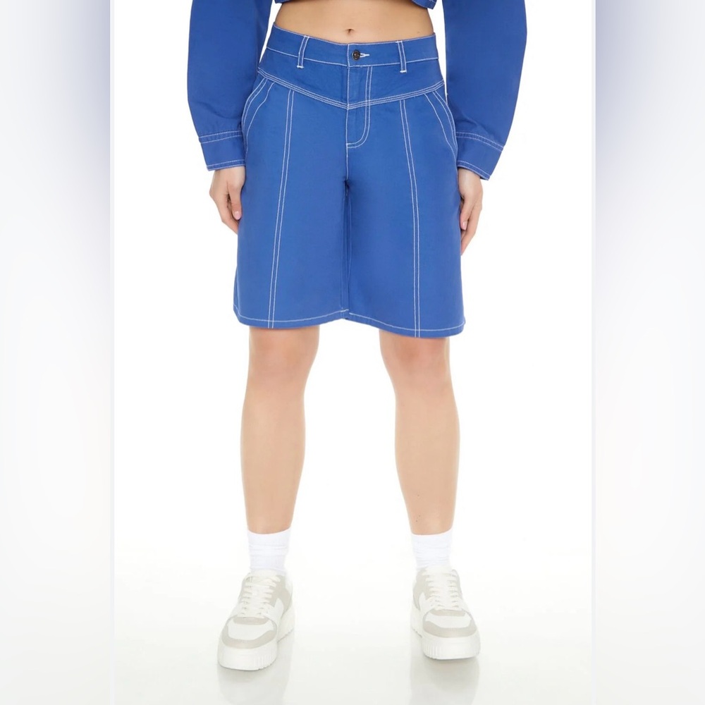 Forever 21 Royal Blue Women's Bermudas - Picture 1 of 3